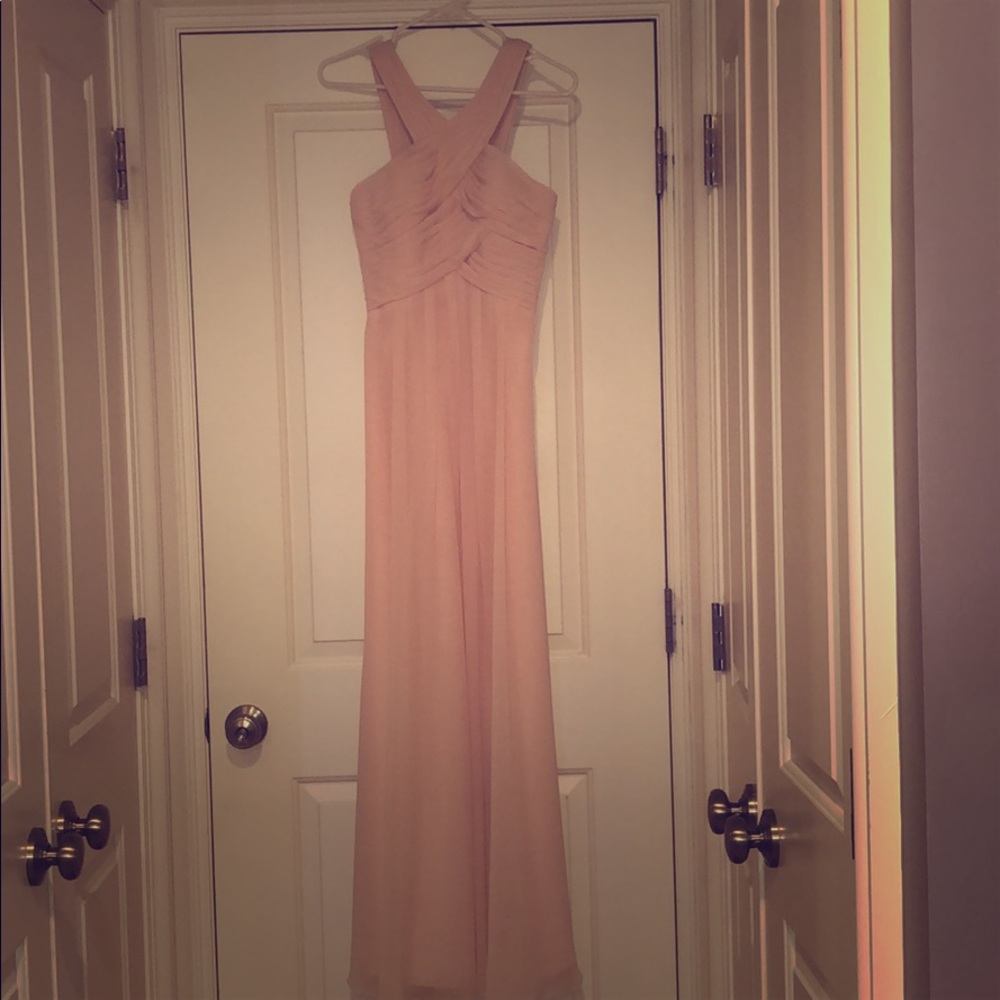 Bill Levkoff Bridemaid Dress Style 7039 Petal Pink
